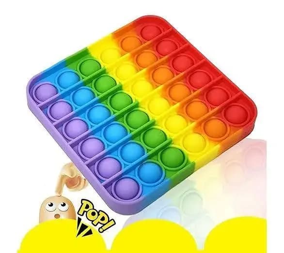 Pop It Bubble Sensory Toy New Multicolour Design