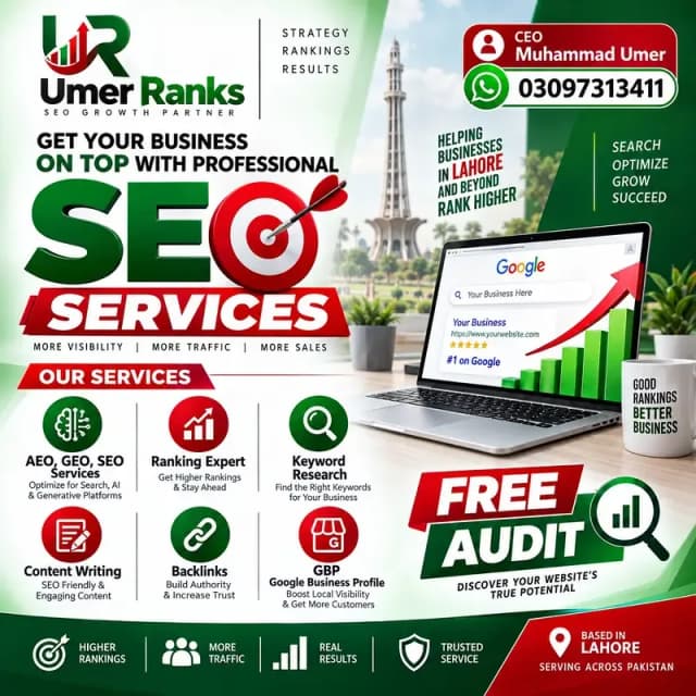 SEO Services - Website Ranking Expert - Backlinks - Content writing