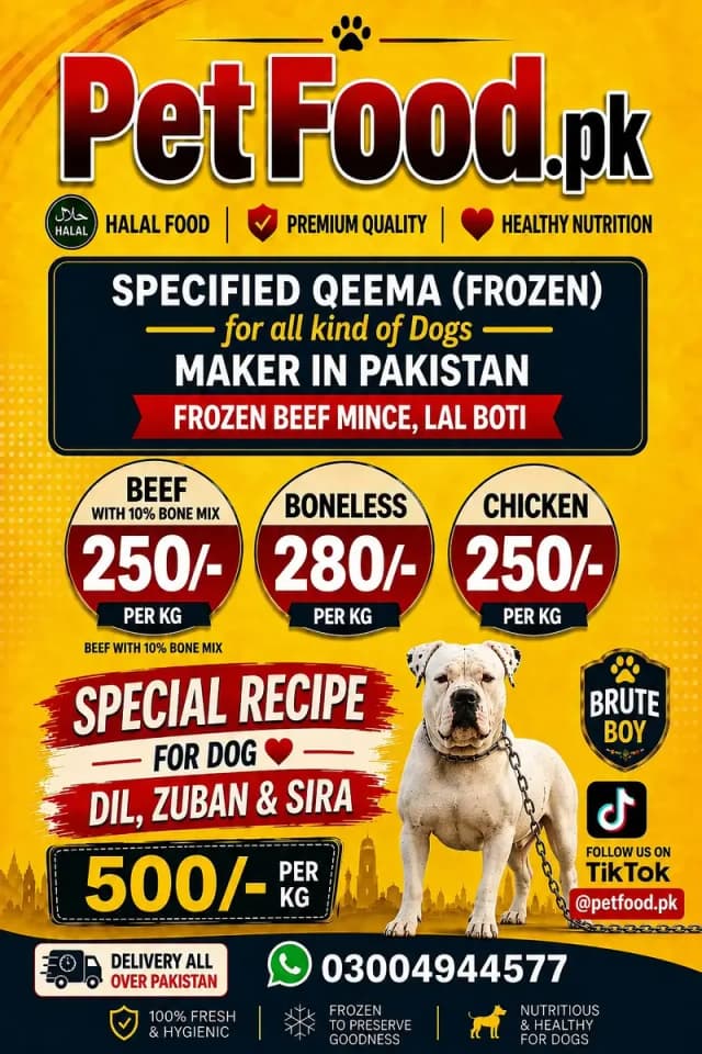 Premium Raw Dog Food – Fresh & Healthy Pet Nutrition