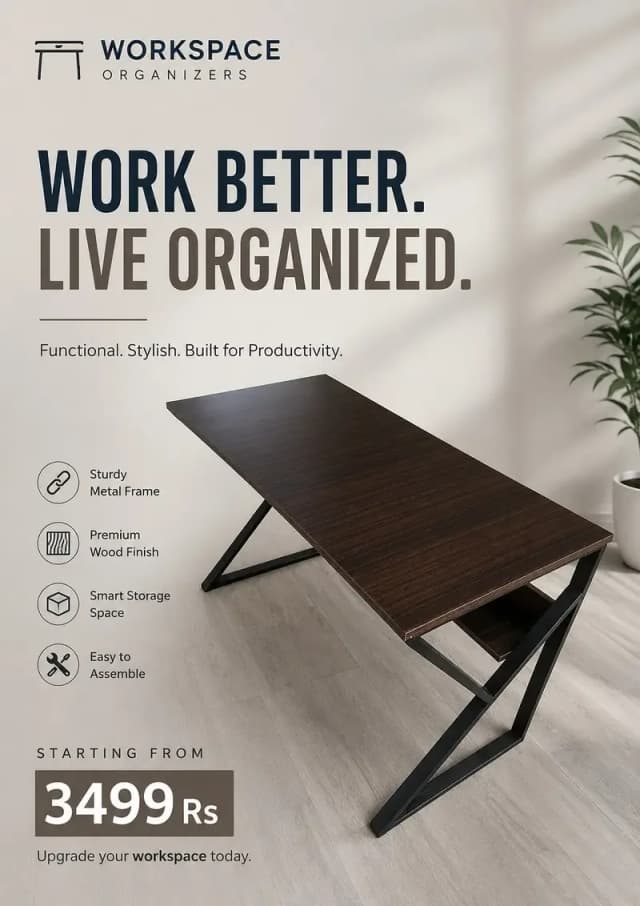 Study Table, Computer Table Laptop Table Office Table Working Table