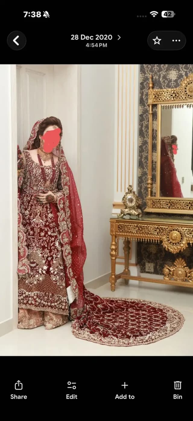 Republic by Omar Farooq bridal dress