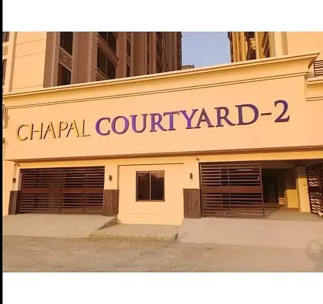 flat for rent in chapal courtyard phase 1 [2 bad lunch ] westopen