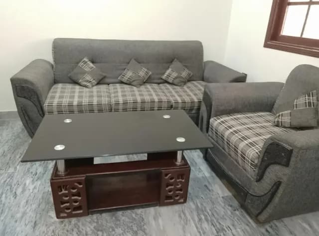 5-Seater Sofa Set with Table for Sale