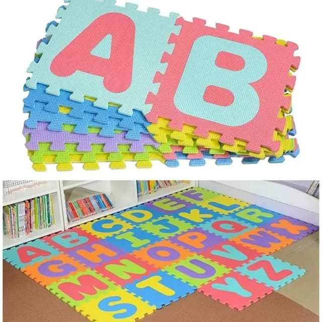 ABC Educational Foam Puzzle Floor Mat - Unbreakable and High Quality