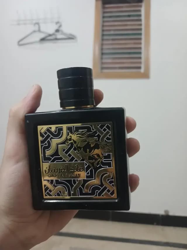 eau de parfum and qaed al fursan