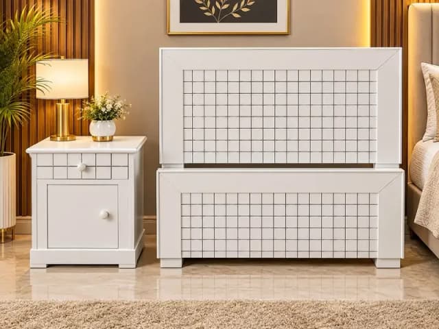single bed/wooden single bed/dressing table/bed set/wooden bed