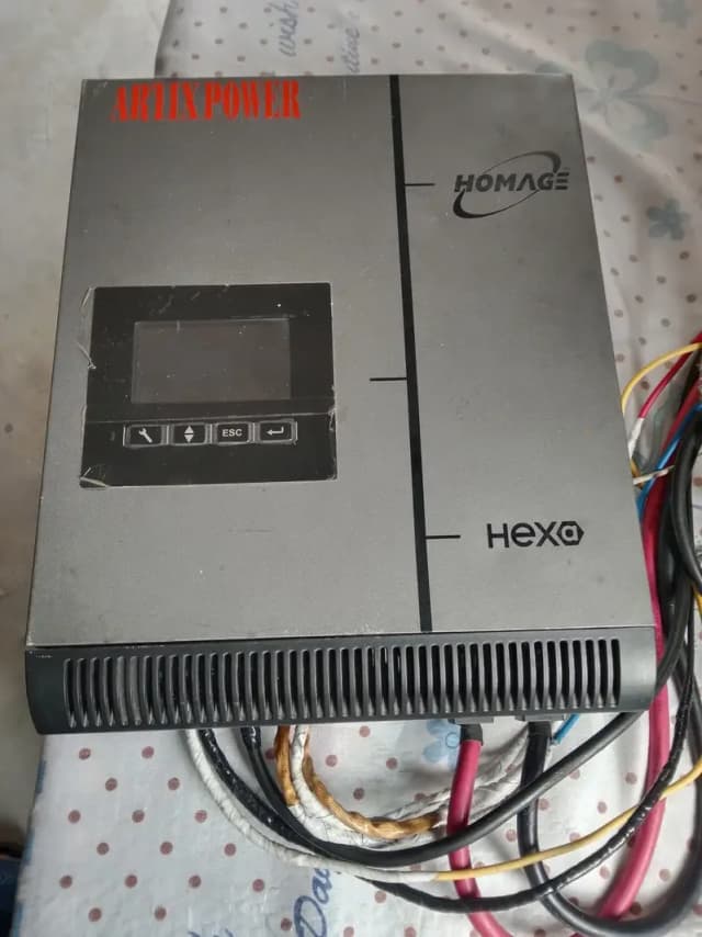 homage hexa 3kv solar inverter all ok