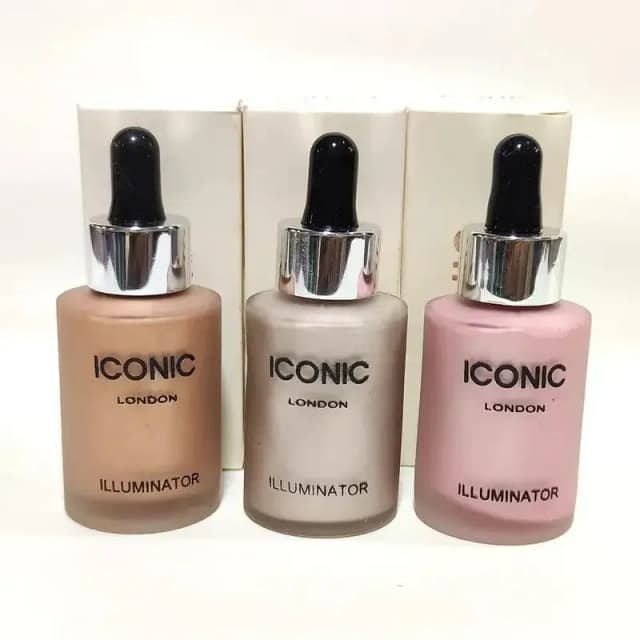 Iconic London Liquid Highlighter (Set of 3 Shades