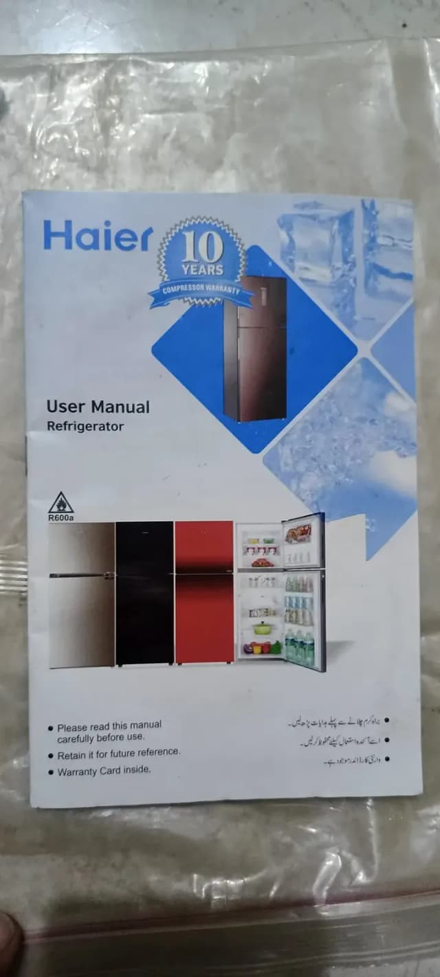 Haier Refrigerator 18 CFT | Large Size | Excellent Condition