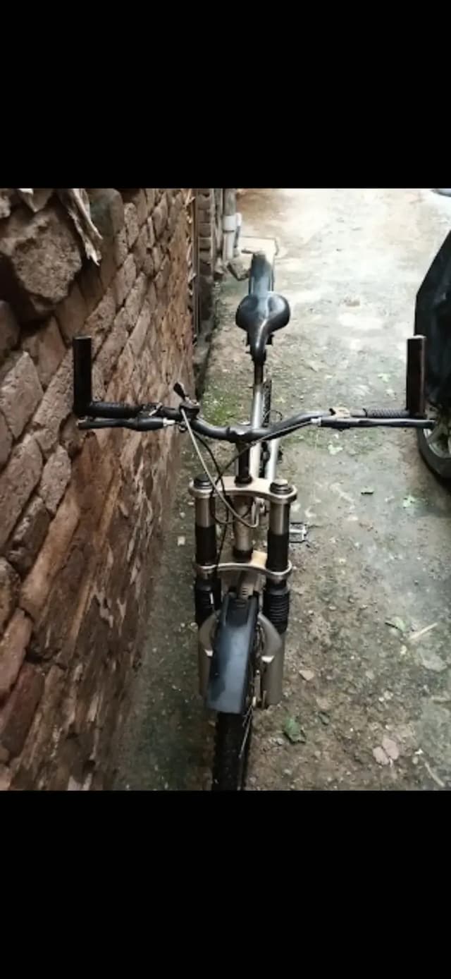 Aluminium frame bicycle