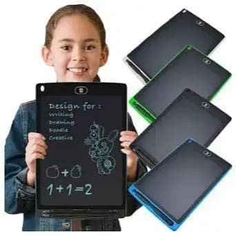 LCD Writing Tablet for Kids, 8.5 Inch Colorful Doodle Board Drawing Tablet, Educational Learning Toys Birthday Gifts for Boys Girls Age 3 4 5 6 7 8 - Years Old 8.5 Inch Colorful Lines Doodle 