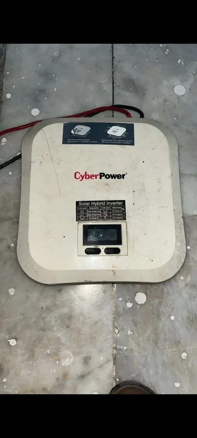 Cyber UPS - Used Condition (Needs Repair / Battery Replacement)
