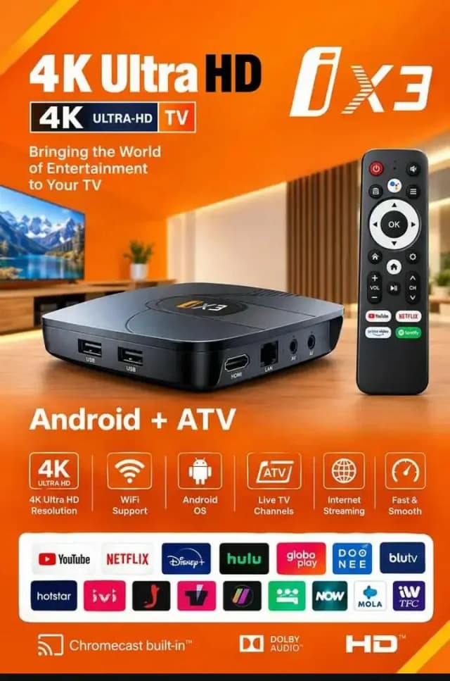 DX3 4K Box - Turn Your Normal TV into Smart Android TV in 2 Minutes!