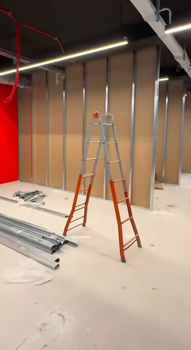 Gypsum partition wall/Drywall partition/Gypsum ceiling/glass partition