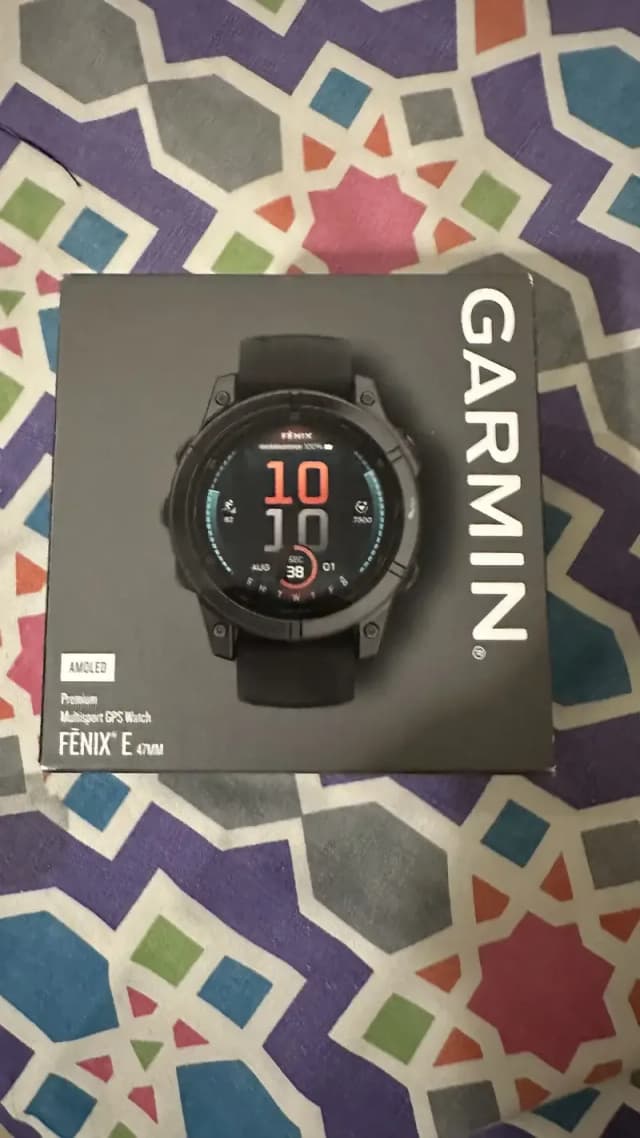 GARMIN FENIX E smart watch 47mm AMOLED | new box packed |