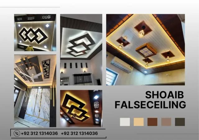 Gypsum ceiling | False ceiling | Bedroom Ceiling | PVC Ceiling | Panel