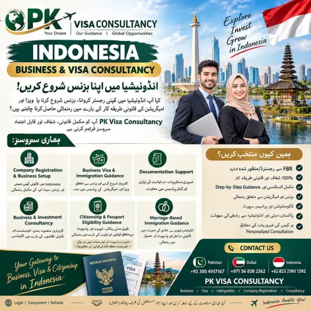 Indonesia Visa, Indonesia Business Visa,Company Registration Indonesia