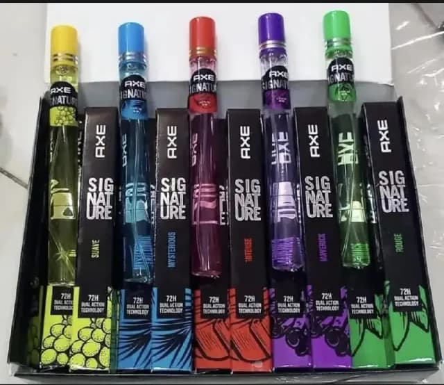 Axe Signature Pen Perfume Set of 5 - 72H Long Lasting - Pocket Perfume