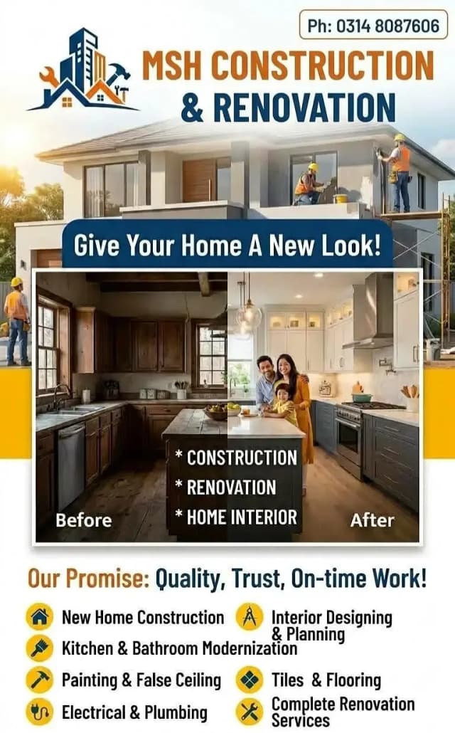 MSH Interior service's & renovation. 03148087606