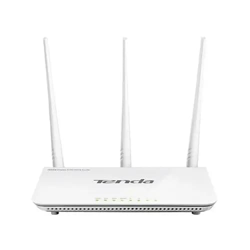 Tenda F3 Wifi Extender (New Box Packed) - Tenda Wifi Router -Tenda F3 300Mbps 3 Antenna Wireless Router - Works Wirelessly and Wired