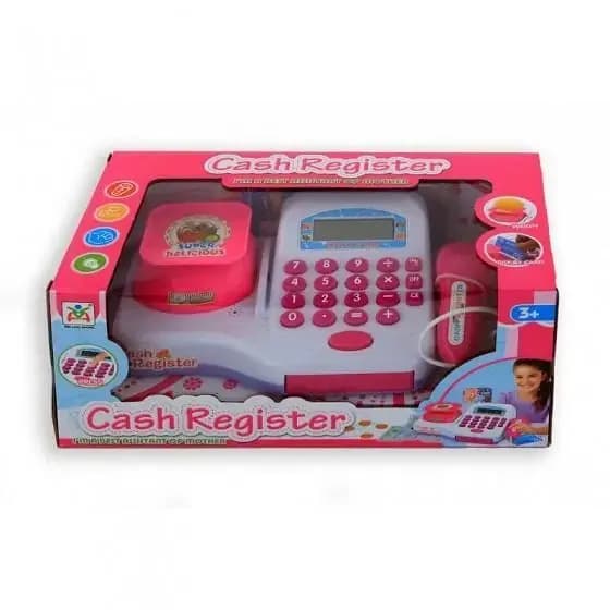 Battery Operated Pretend Play Cash Counter for Kids