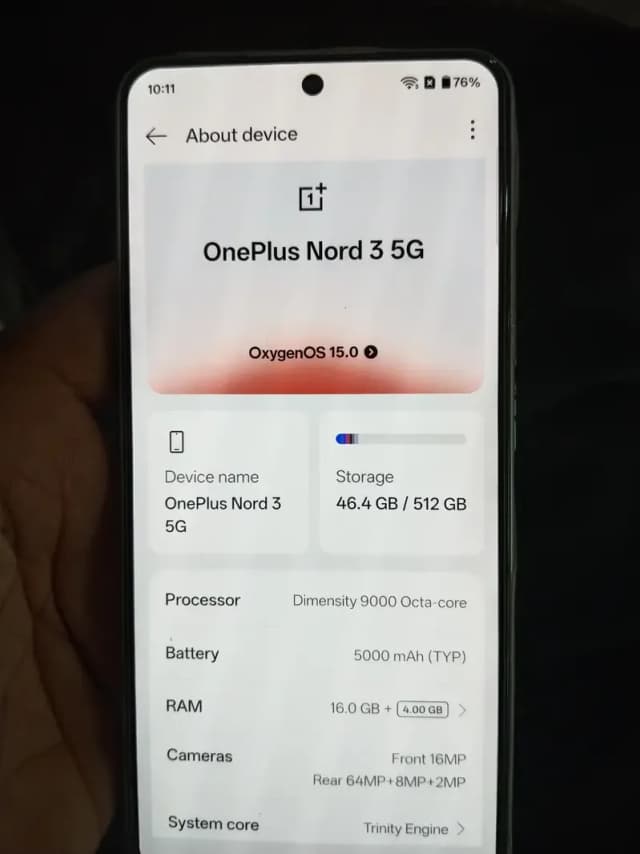 OnePlus Nord 3 5g