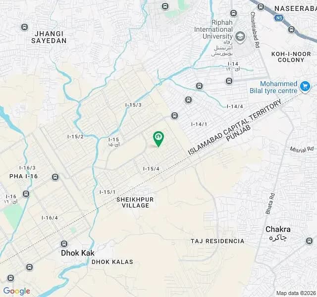 Ideal 1800 Square Feet Residential Plot Available In I-15/4, Islamabad