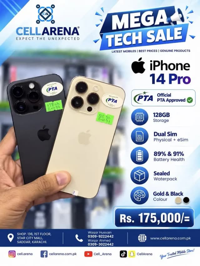 APPLE IPHONE 14 PRO - CELLARENA