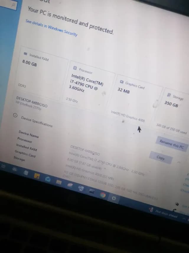 HP i7 4th Gen Leptop for sell