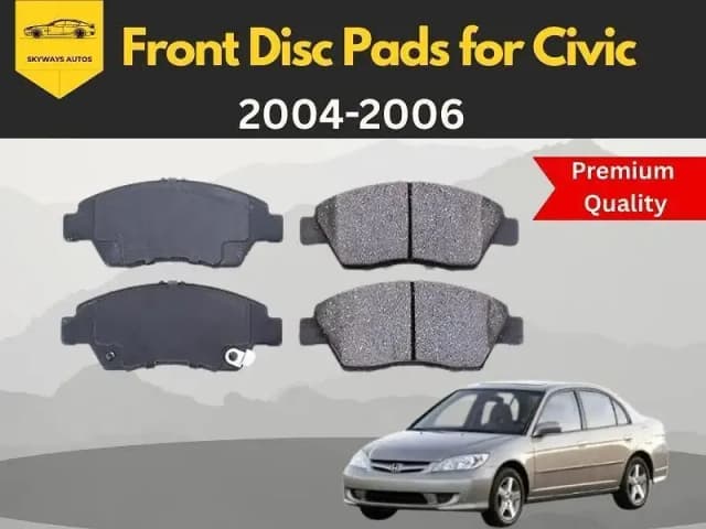117W117Y Front Disc Brake Pads for Honda Civic 2004-2006
