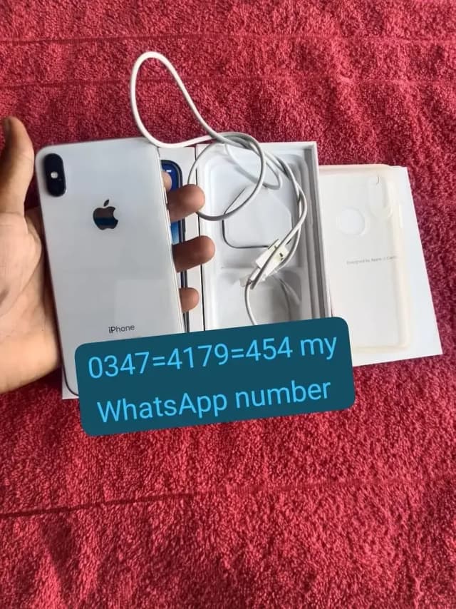 Apple iPhone X 256 GB memory
