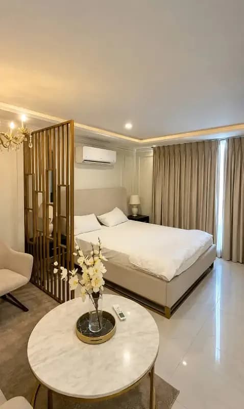 1 Bedroom Luxury Furnished Apartments For Rent in Bahria Town Lahore