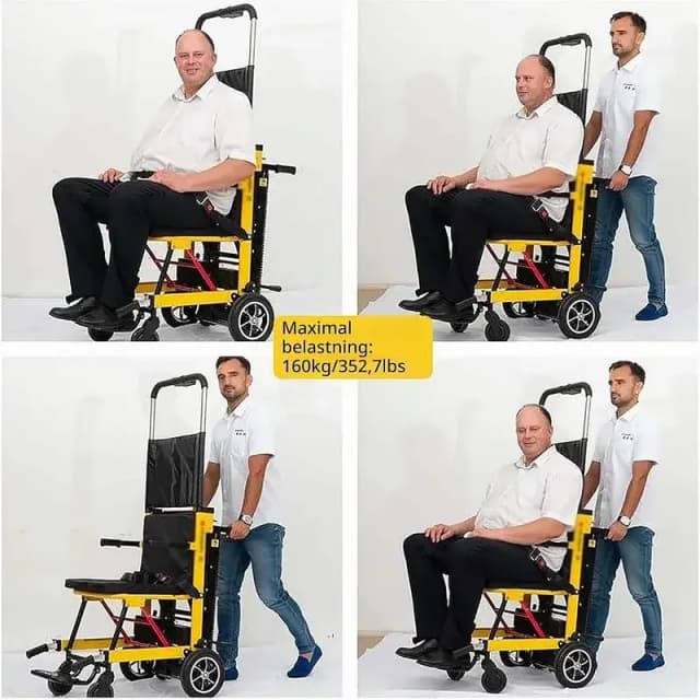 STAIR CLIMBING ELECTRIC WHEEL CHAIR - ALSEHAT