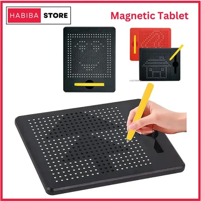 Magnetic Drawing Tablet & Doodle Pad for Kids - Erasable Educational Writing Board