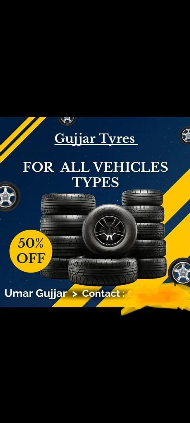 Lahore Tyres 24 Hour's Available R20 R19 R18 R17 R16 R15 R14 R13 R12