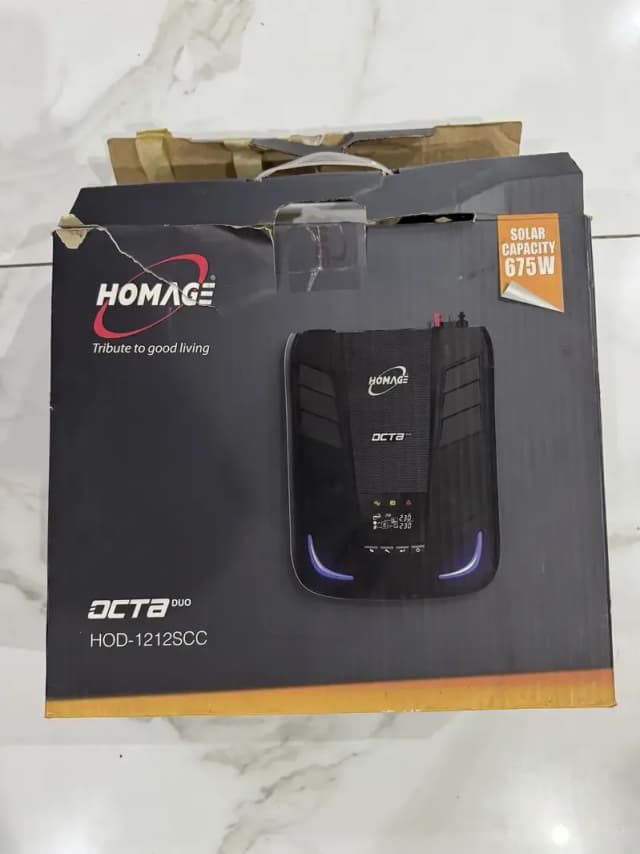 Homage Octa Duo 1000 Watt UPS
