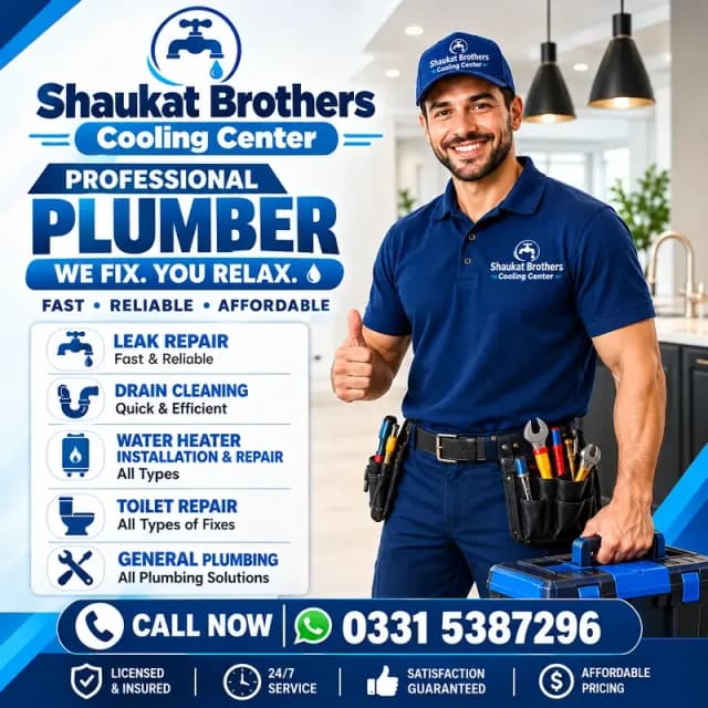 Plumber Work / Plumbing Services / Plumber Services in Rawalpindi