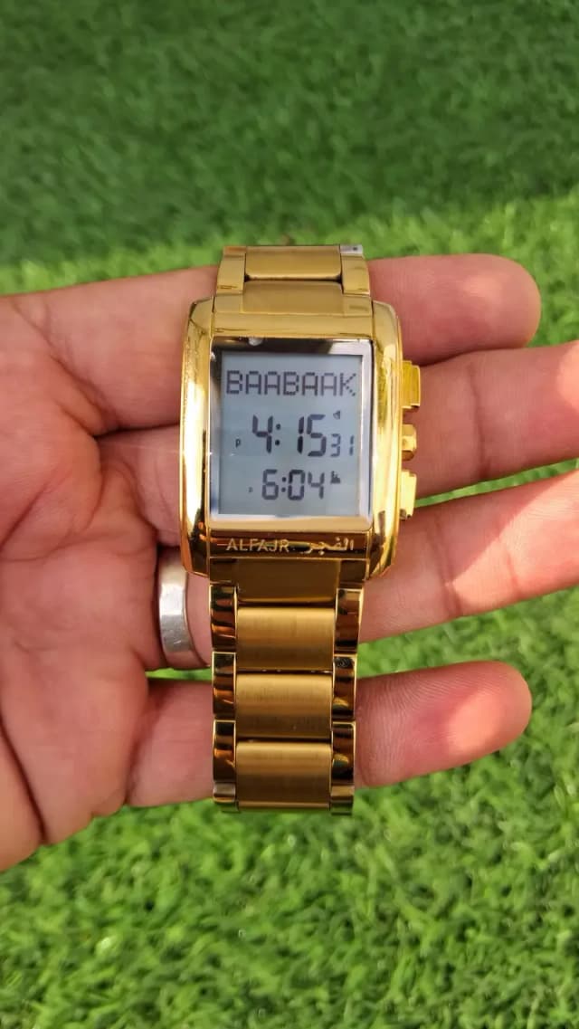 Original Alfajr Watch From Saudia Arabia