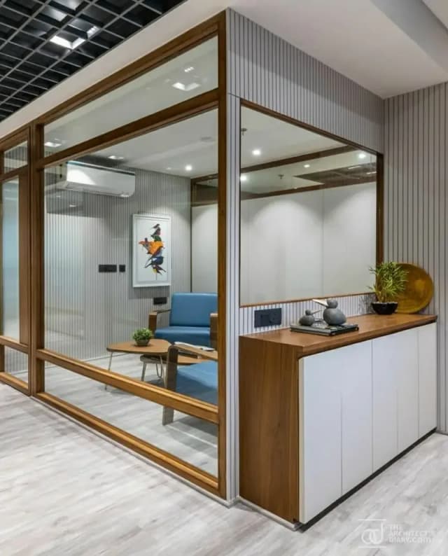 Office partition/Glass partition/Interior renovation/Gypsum board work