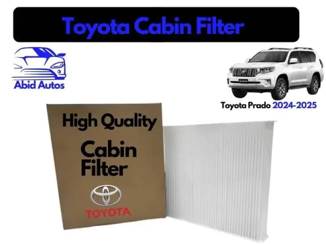 Imported Cabin Filter for Toyota Prado 2024-2025 - Premium Quality