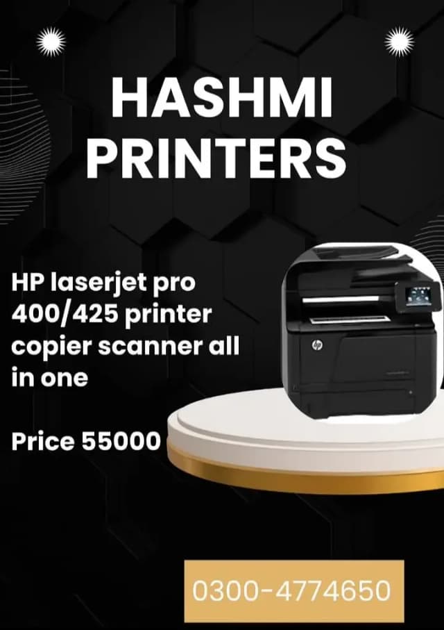 HP laserjet printer copier scanner all in one for sale or toner refill