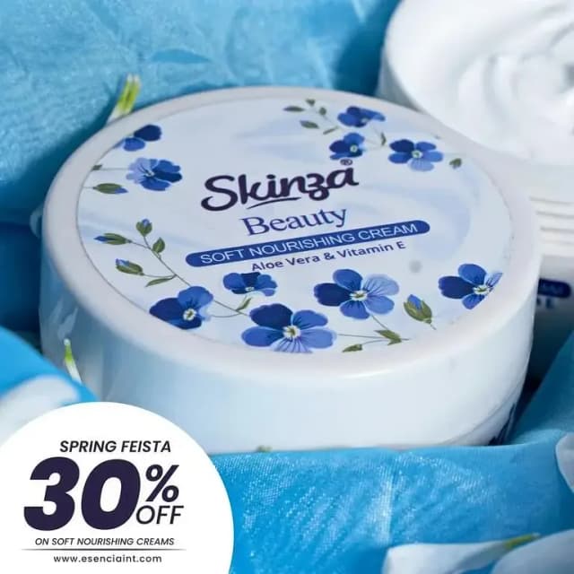 Original Skinza Beauty Soft Nourishing Cream With Vitamin E 150ml Winter Care Cool Soft Nourishing Cream - 150ml - Anti-Aging, Hydrating, Moisturizing, Softening & Smoothening for Radiant, Su