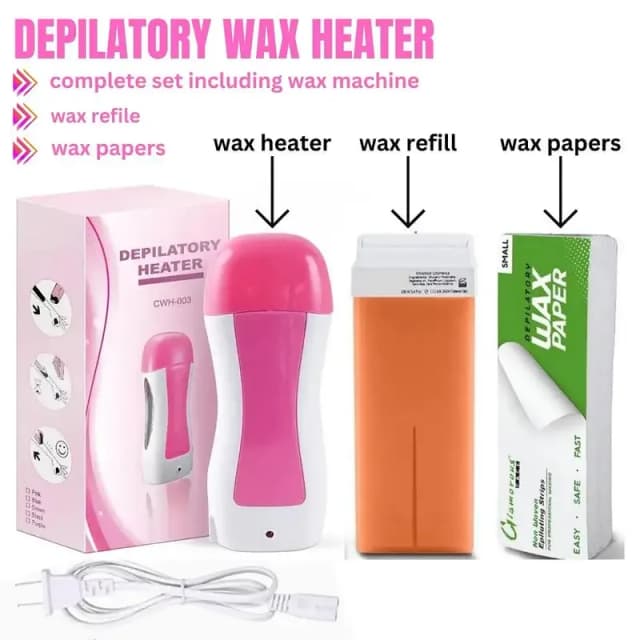 3 in 1 Hot Cartridge Depilatory Heater Waxing Deal