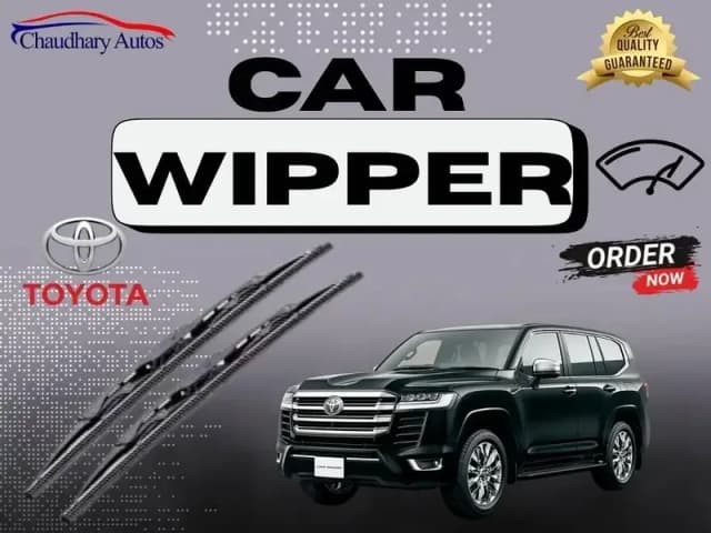 Land Cruiser 200 Series (2008–2021) Soft Rubber Wiper Blade – Silent and Streak-Free Fit