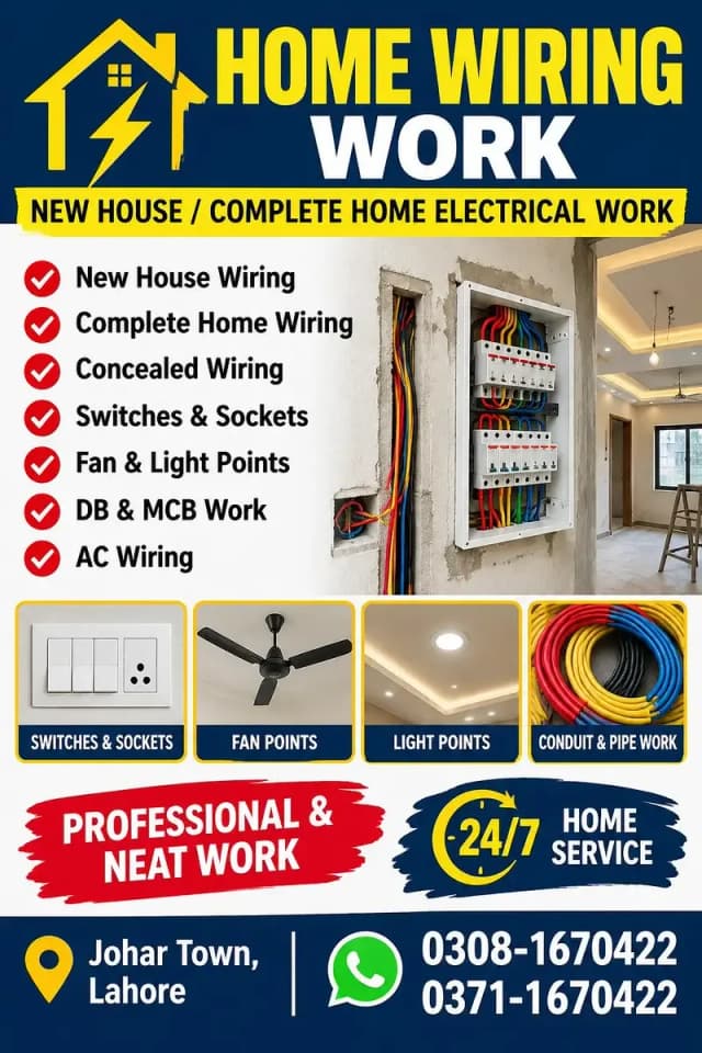 AC Technician & Electrician/ Home Wiring/ All Electronics Repair