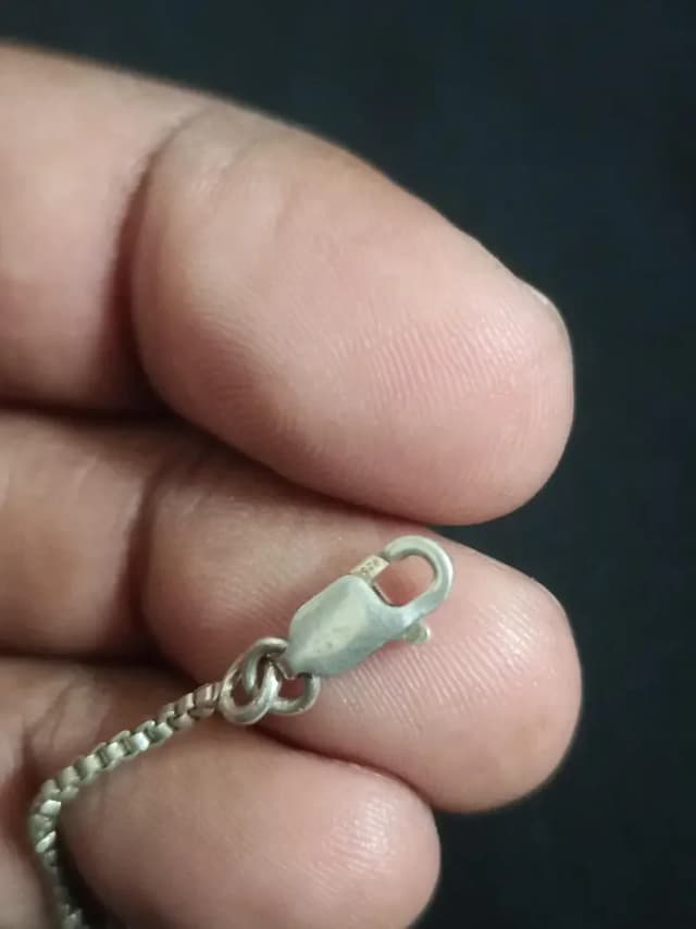 Italian silver chain 925 handcrafted link to link