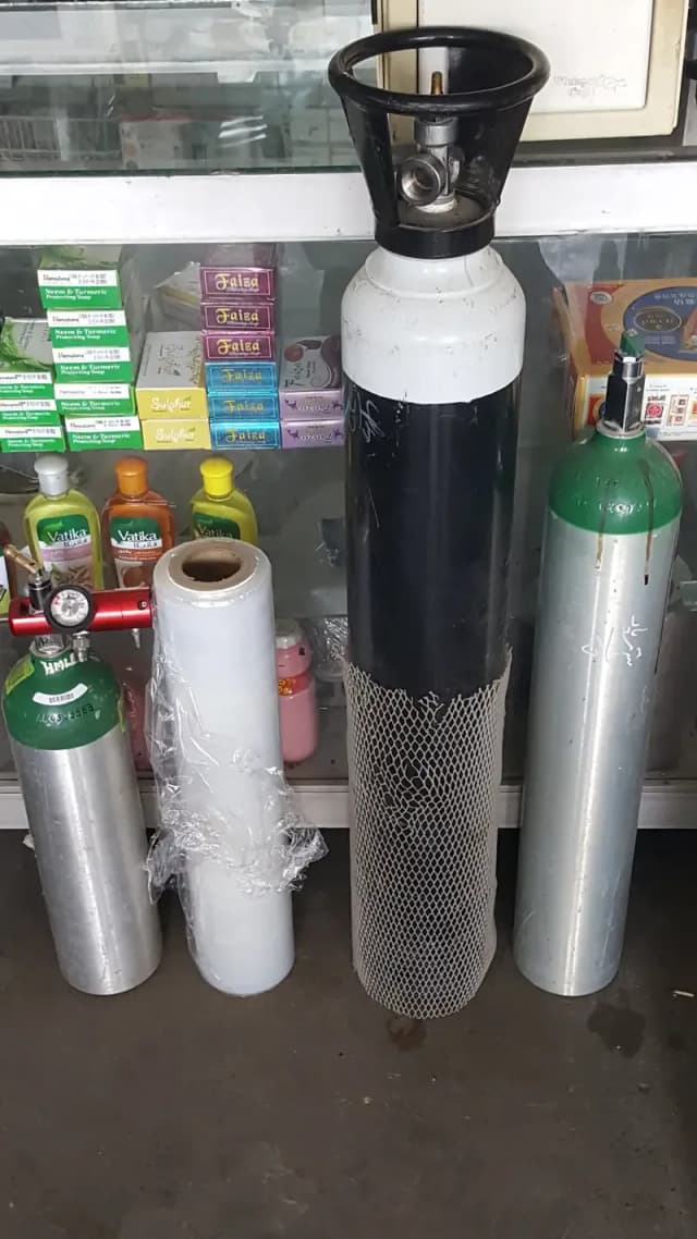 10liter cylinder with complete kit