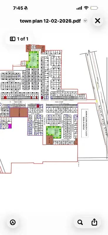 Top location plot C block Adams houseing