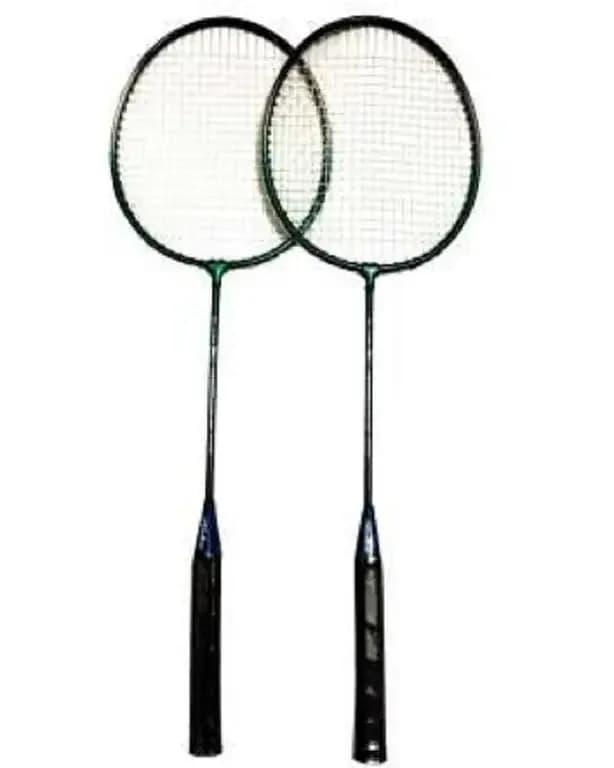Pack of 2 - Badminton Rackets - Black Pack of 2 - Badminton Rackets - Black