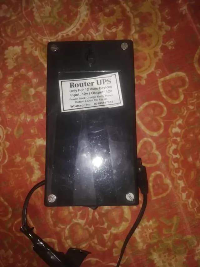 Router power bank
